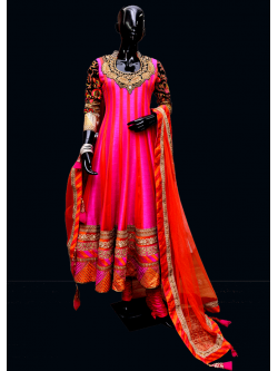 Net Anarkali Suit